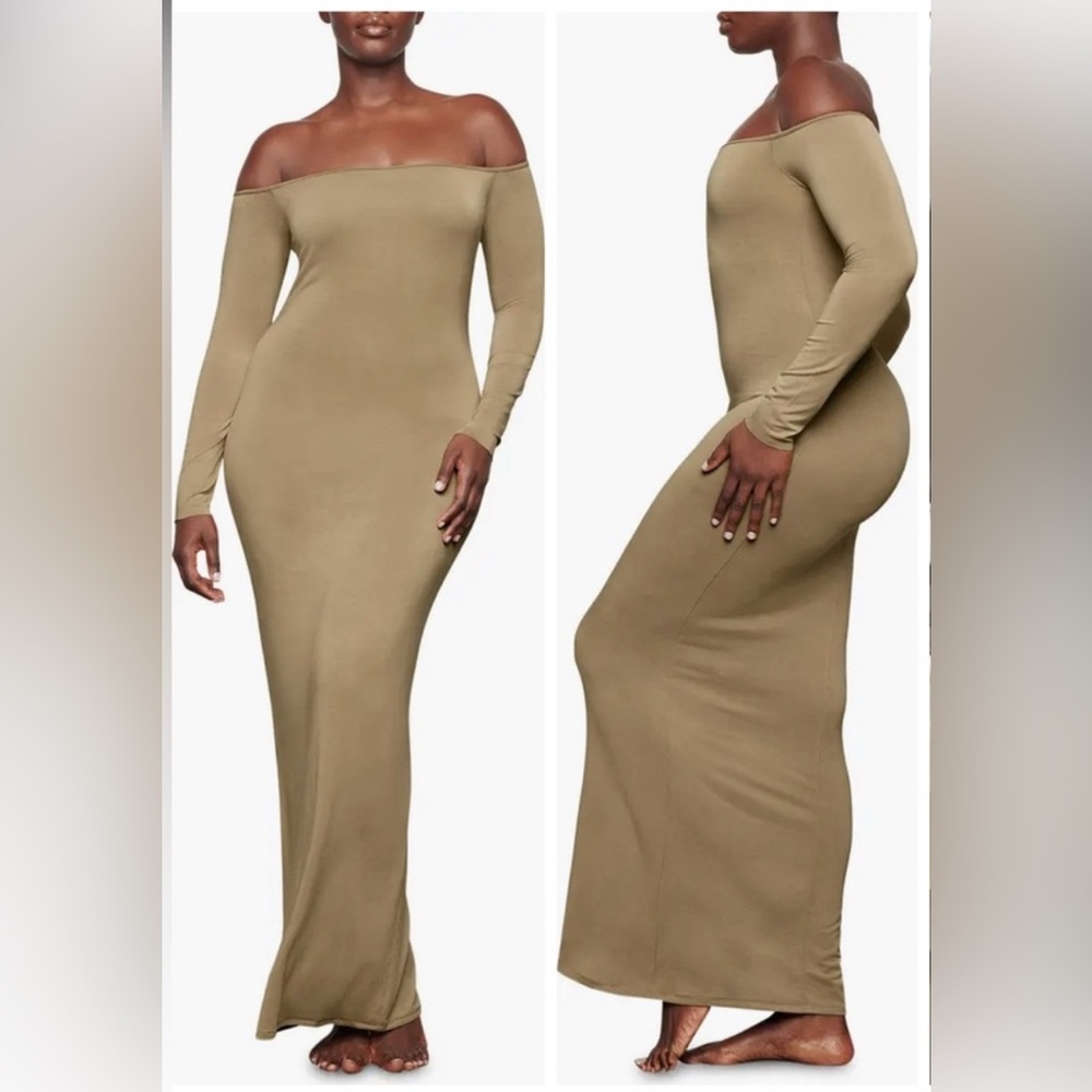 Skims smooth lounge dress